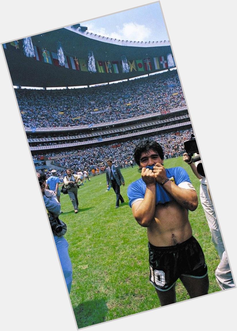   Happy birthday to the legendary Diego Maradona    