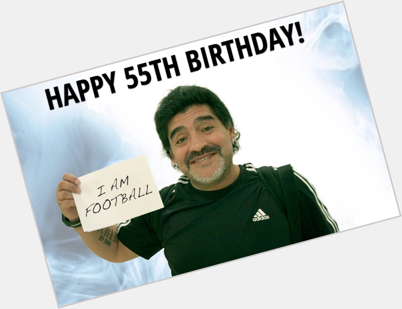 Argentina legend Diego Maradona turns 55 today. Happy birthday! 