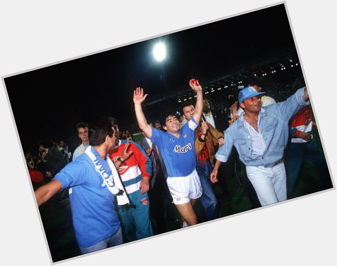 Happy birthday Diego Maradona, 1989 UEFA Cup winner with  