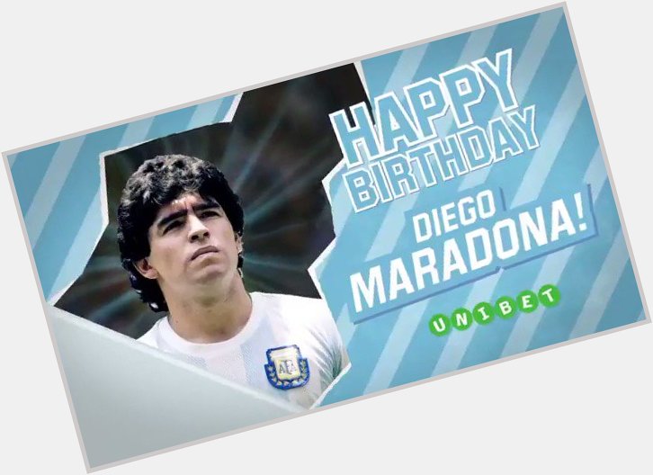    Happy birthday Diego Maradona!   G.O.A.T? 