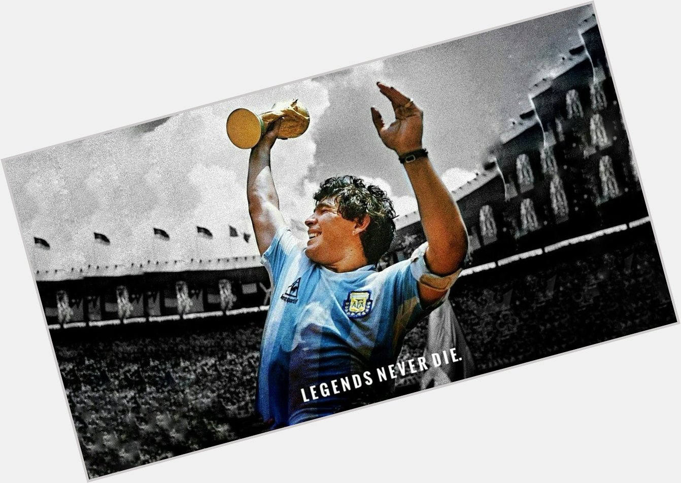 Happy Birthday Diego Maradona. May peace & light be your way forever. 