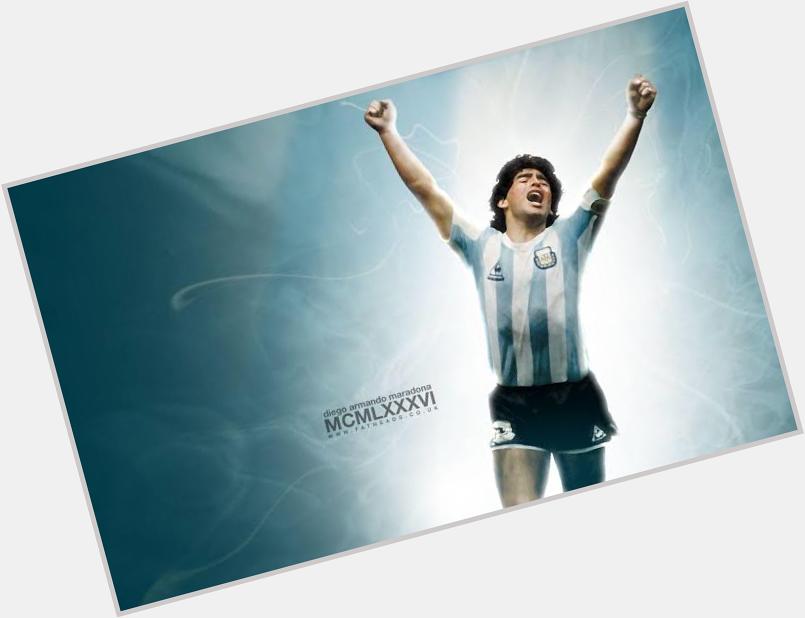 Happy Birthday to Diego Maradona, the second greatest player of all time after Messi. RIP 