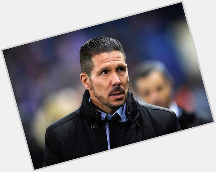Happy Birthday to Diego Simeone. The Atlético Madrid manager turns 45 today. 