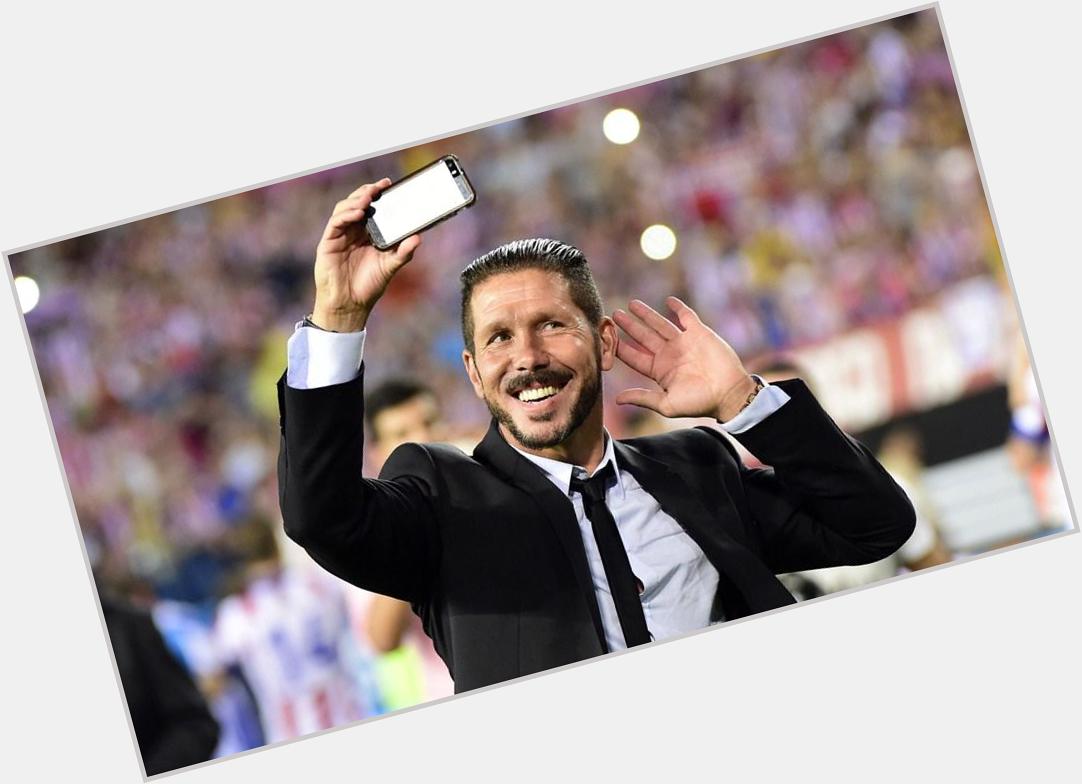 \" A very happy birthday to one of our favourite managers, Diego  EL CHOLO