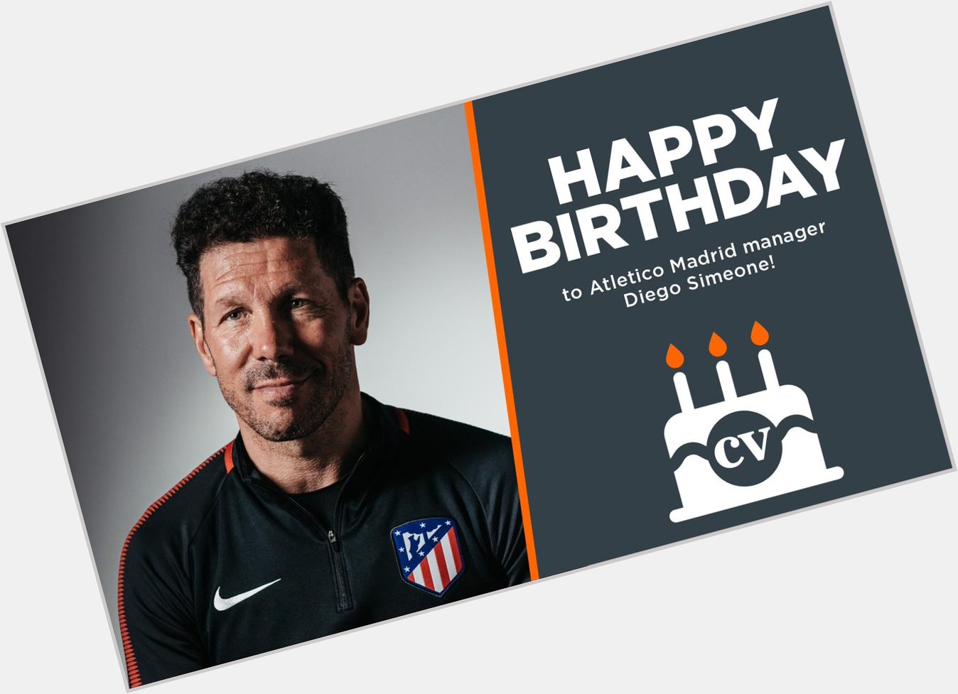  Happy birthday to Atletico Madrid manager Diego  