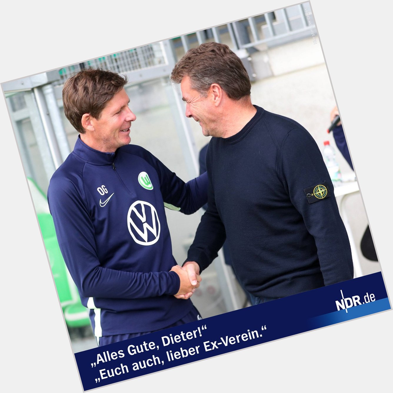 Dieter wird heute 55, der VfL Wolfsburg 74. 
Happy Birthday!  