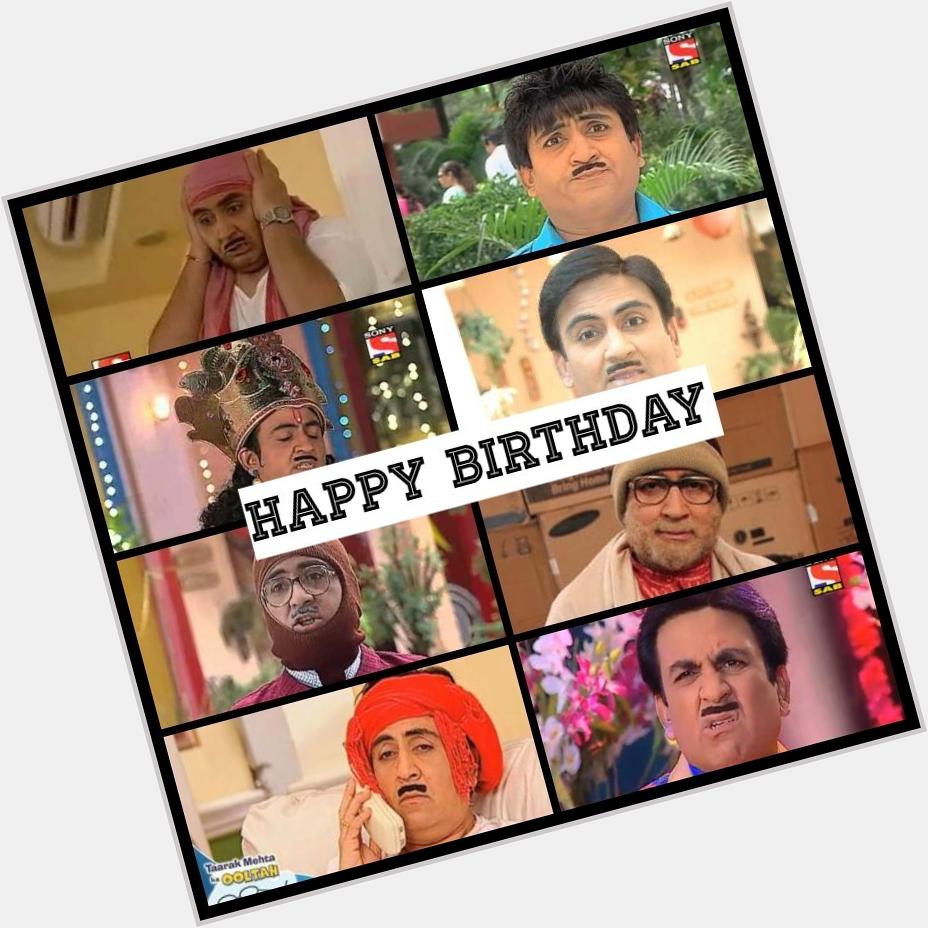  Wishing one of the best actor of indian television...Dilip Joshi sir a very happy birthday..God bless 