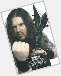 Happy Birthday to the late Dimebag Darrell of Pantera. RIP brother. \m/ 