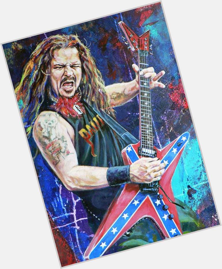 Happy birthday to Dimebag Darrell. This man is the reason I play guitar. 