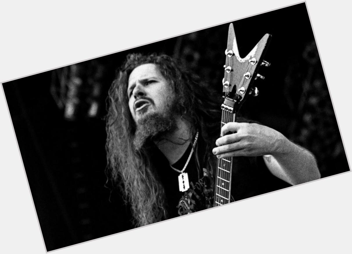 Happy birthday Dimebag Darrell of Pantera - would be 49 but was killed on stage on 12/8/04. 