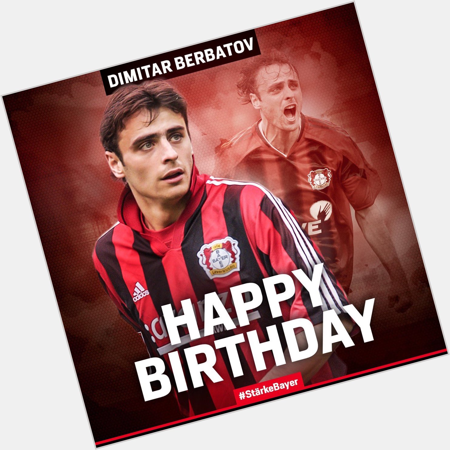 Bugün, efsane Bulgar golcü Dimitar Berbatov 36 ya  na giriyor. Happy Birthday Dimitar! 