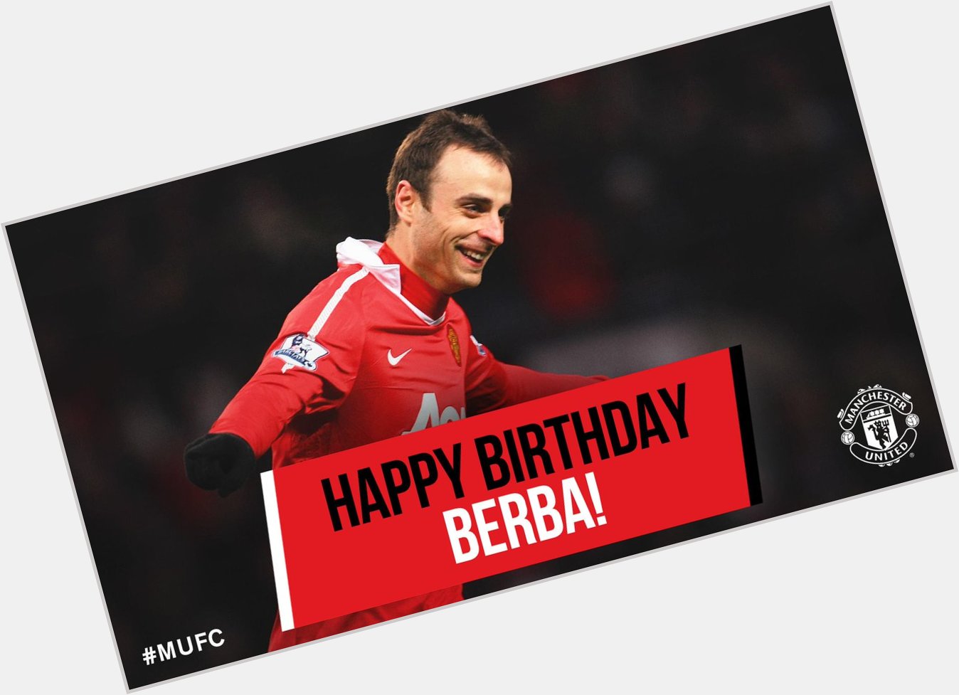 Happy birthday to former striker Dimitar Berbatov! Have a great day! 