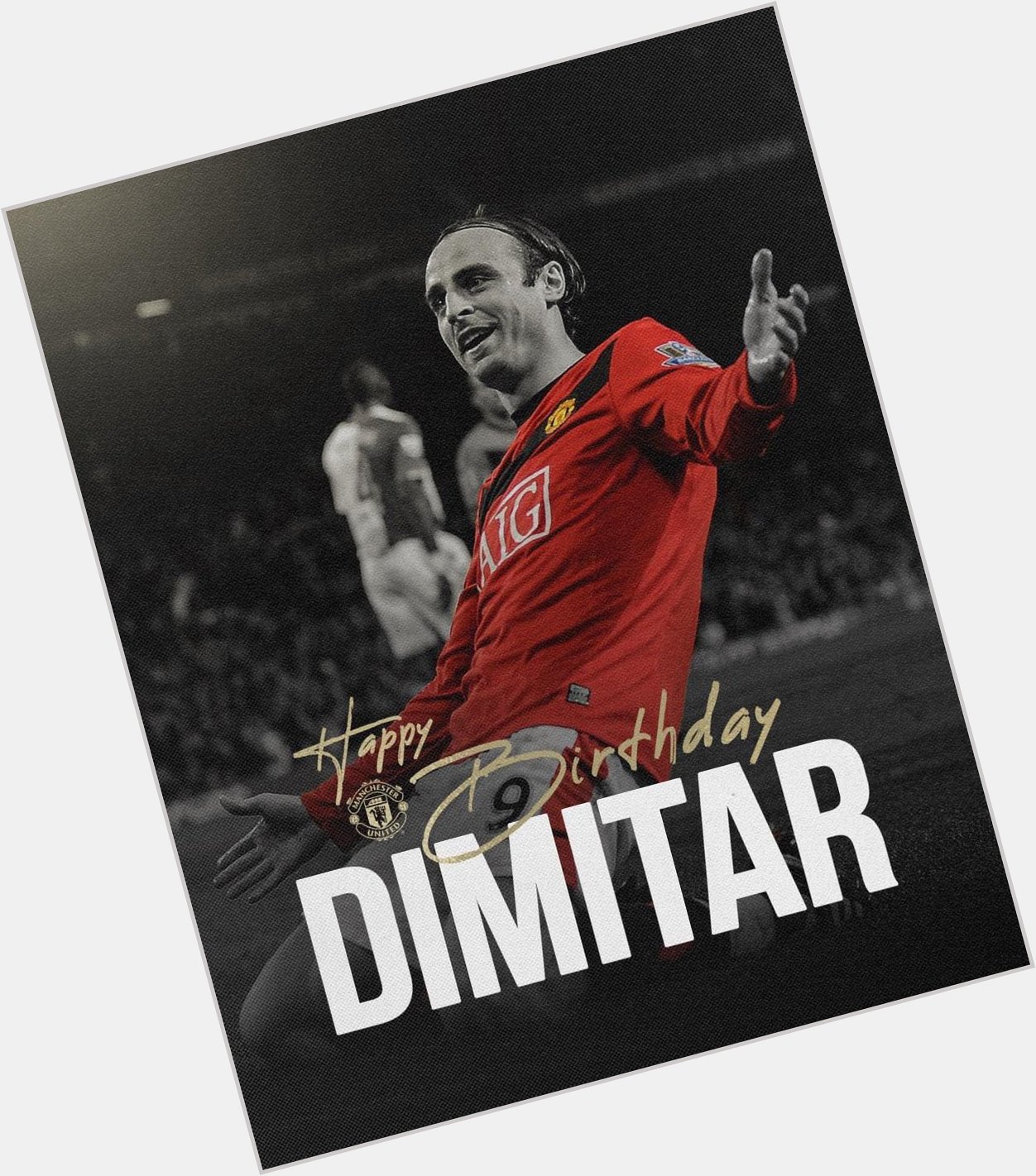 Manchester United !! Wishing Dimitar Berbatov a very happy 4  0  th birthday! 