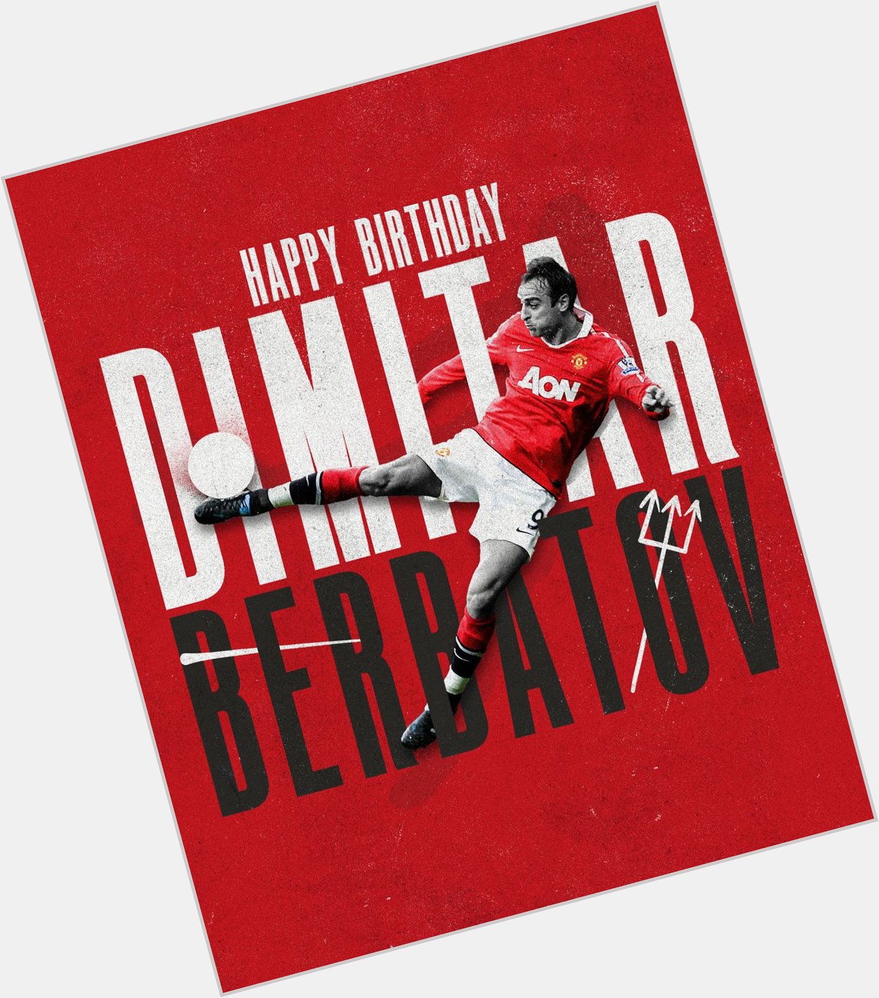 Happy Birthday Dimitar Berbatov. 