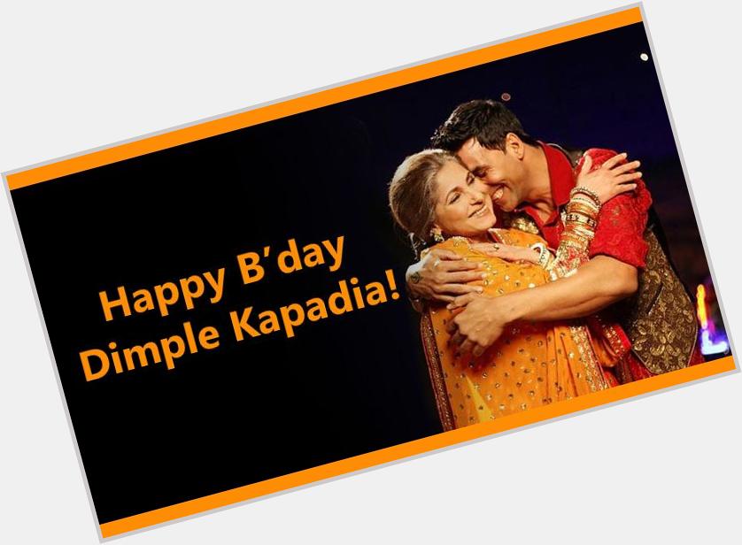 Happy Birthday Dimple Kapadia!     