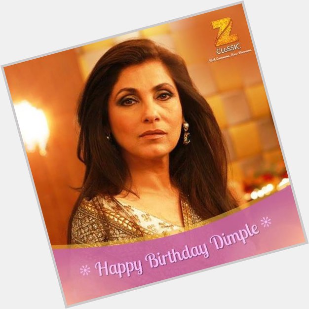 Dimple Kapadia s incredible performances will always be cherished by her ardent fans. Wishing her a Happy Birthday! 