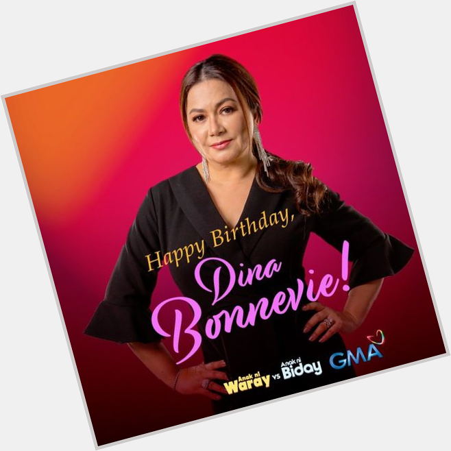 Happy Birthday to our star DINA BONNEVIE! Stay safe and blessed.   