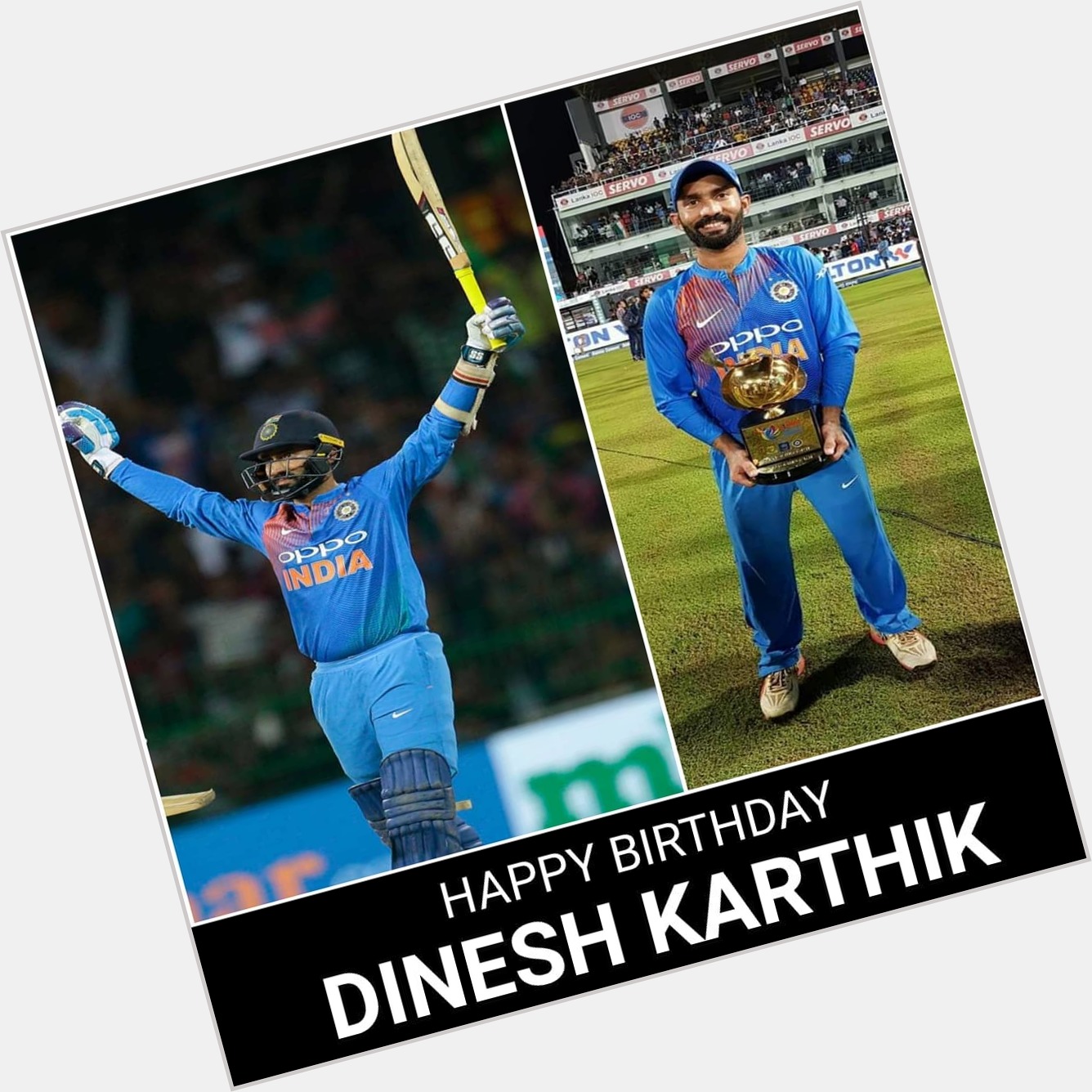  Happy Birthday dinesh Karthik 