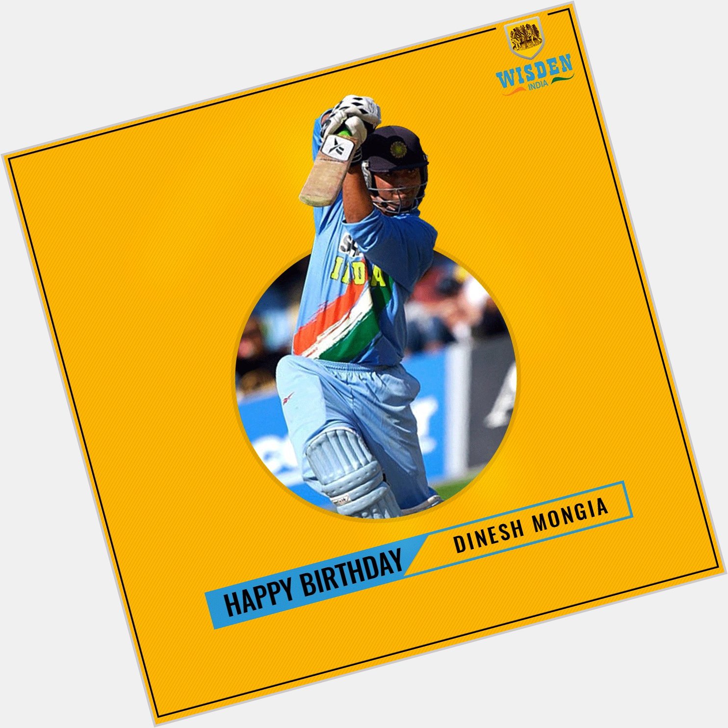 Happy Birthday to former Team India player Dinesh Mongia! 