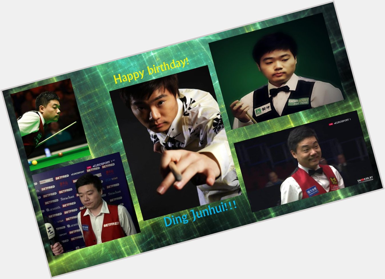  Happy birthday, Snooker Master! 