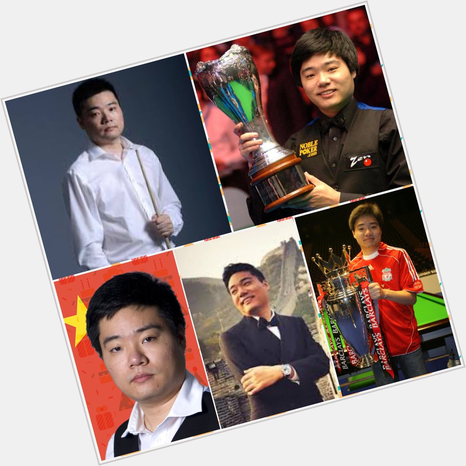 Happy Birthday to China\s Ding Junhui
31 today
Have a good un Ding        