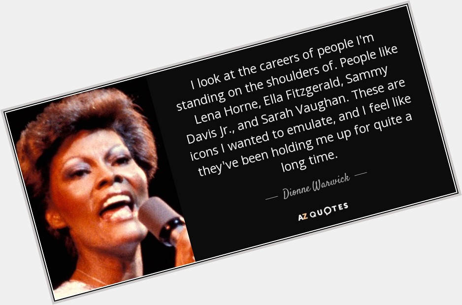 Happy 80th Birthday to the great Dionne Warwick, who was born in East Orange, New Jersey on this day in 1940. 