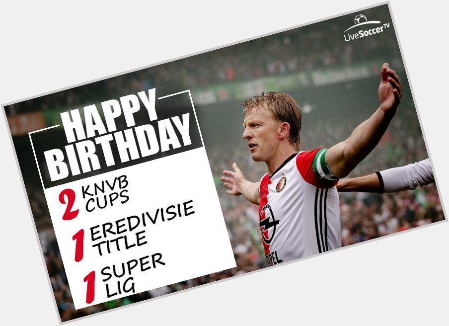 Happy birthday to legend Dirk Kuyt, who turns 3   7   today. 