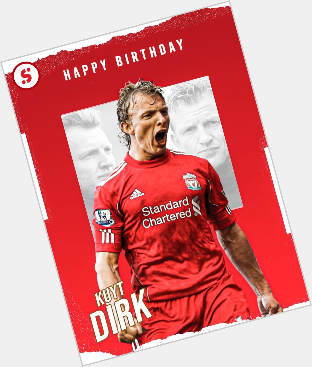 Happy 4  2  nd Birthday to former Liverpool forward Dirk Kuyt    