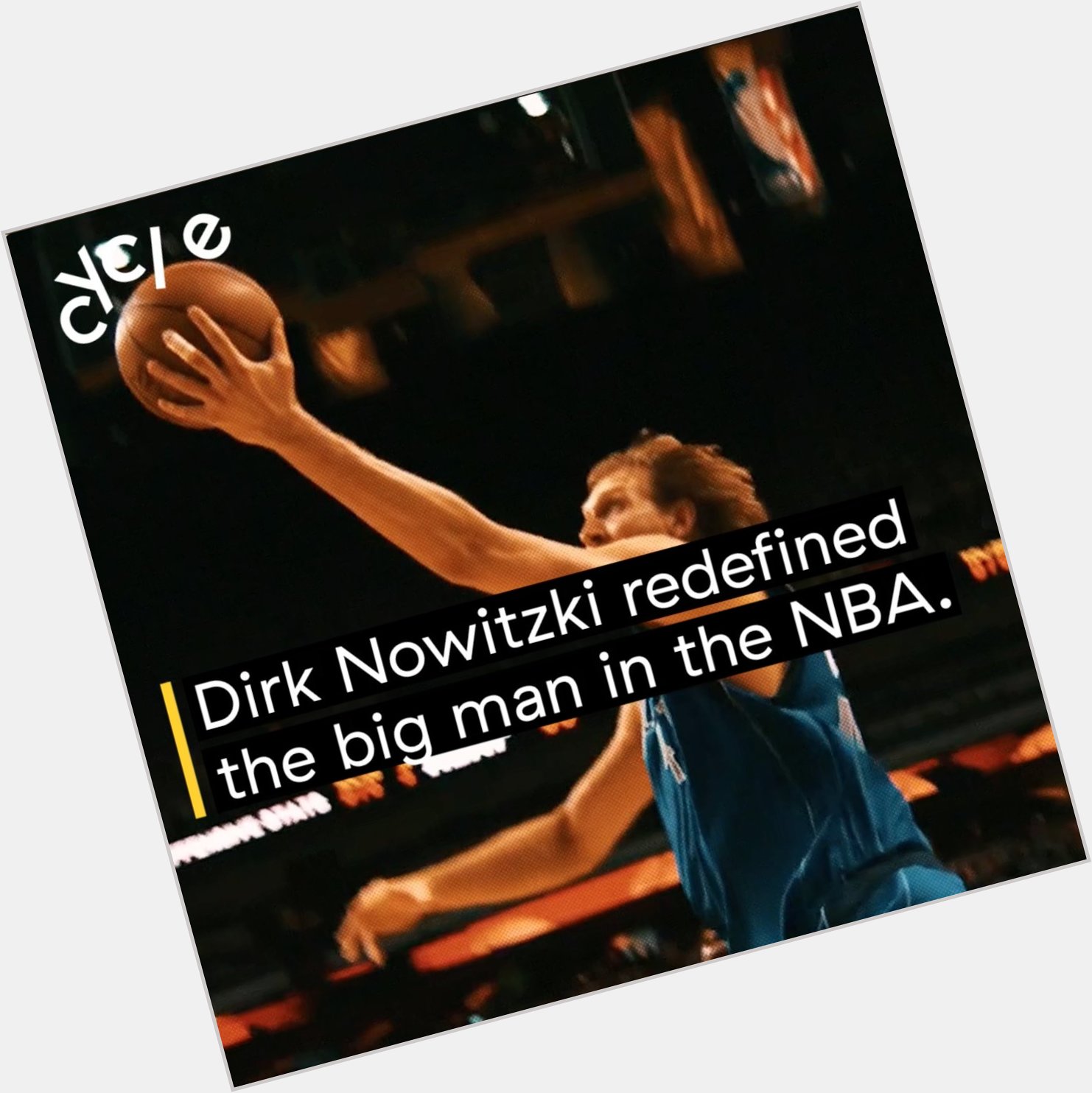 From Deutschland to Dallas, Dirk Nowitzki changed the way big men ball. Happy birthday to the icon, 