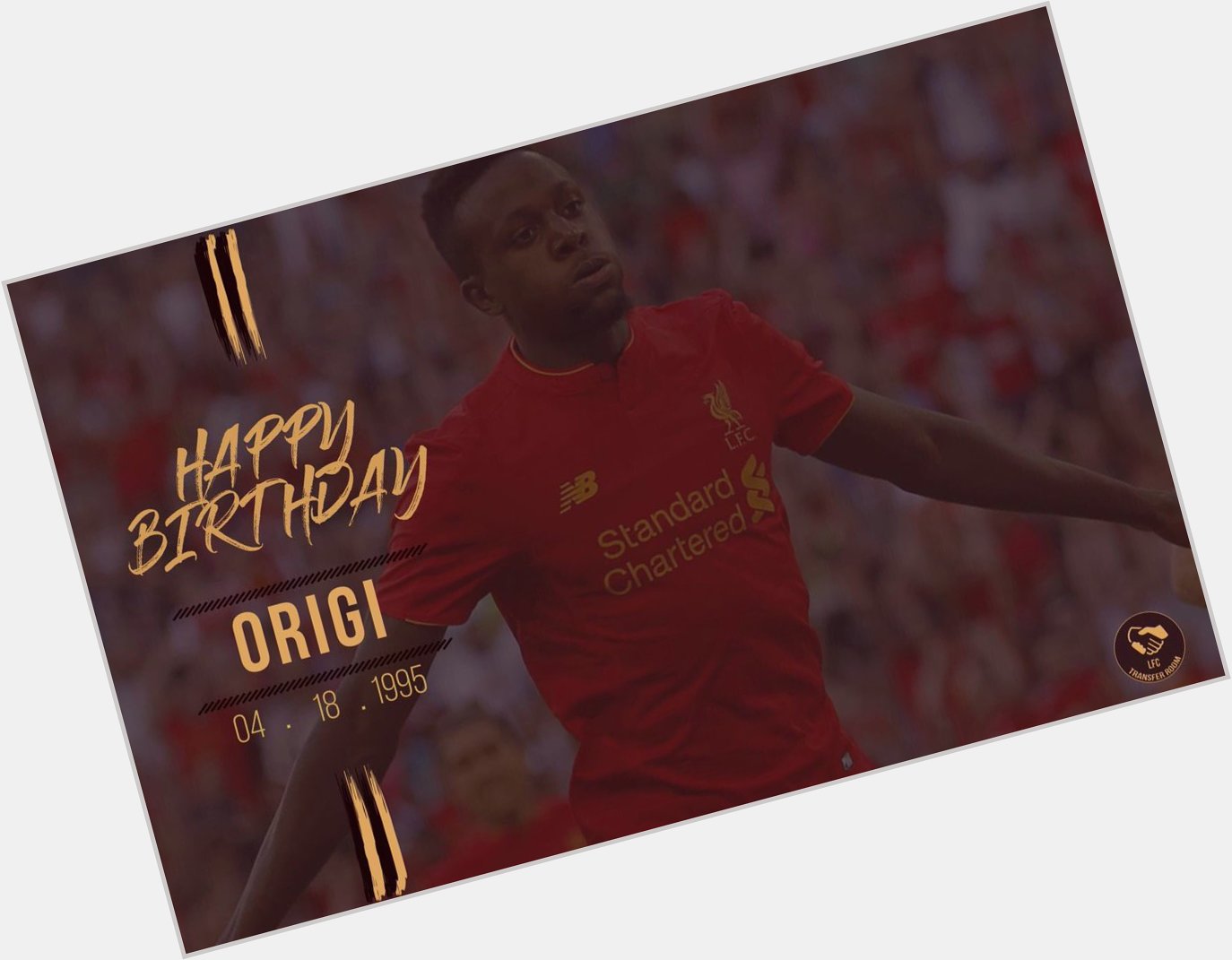  | Happy birthday to the Liverpool & Belgium international striker Divock Origi who turns 22 today! 