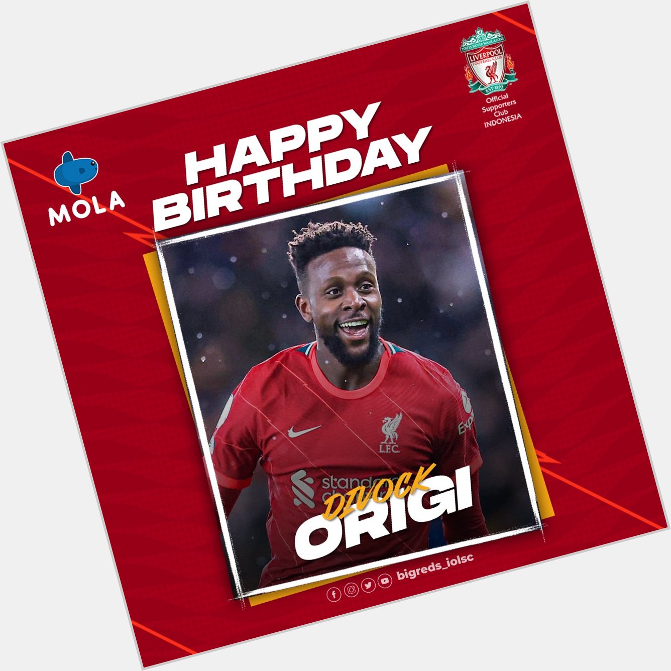 Happy birthday to the one and only Divock Origi!   