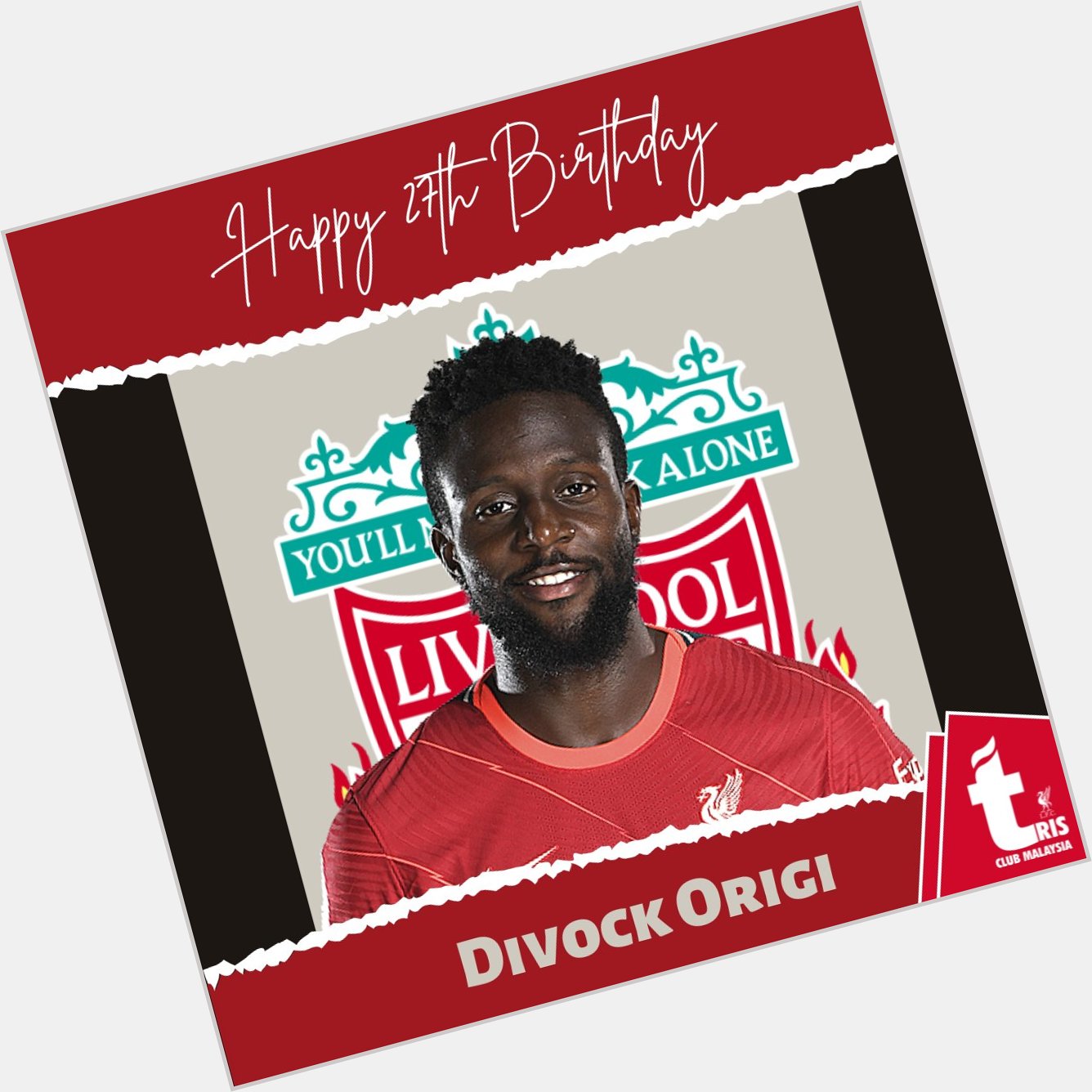 Happy 27th birthday to Divock Origi. 