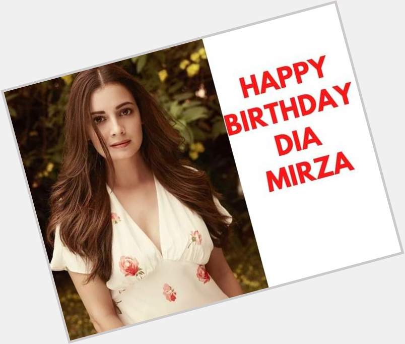Happy Birthday To Most Beautiful Diya Mirza. She Turned 40 Today.  
