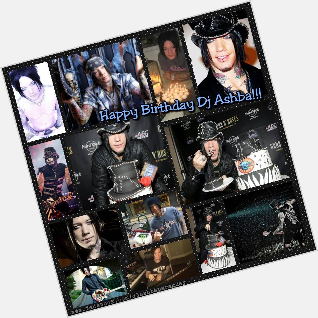  Happy Birthday for the greatest guitarist of this world!Much love DJ! We love you!Feliz cumpleaños DJ Ashba! 