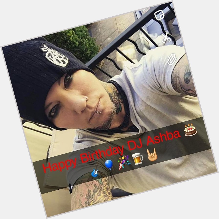 Happy Birthday DJ Ashba hope you have a great day      