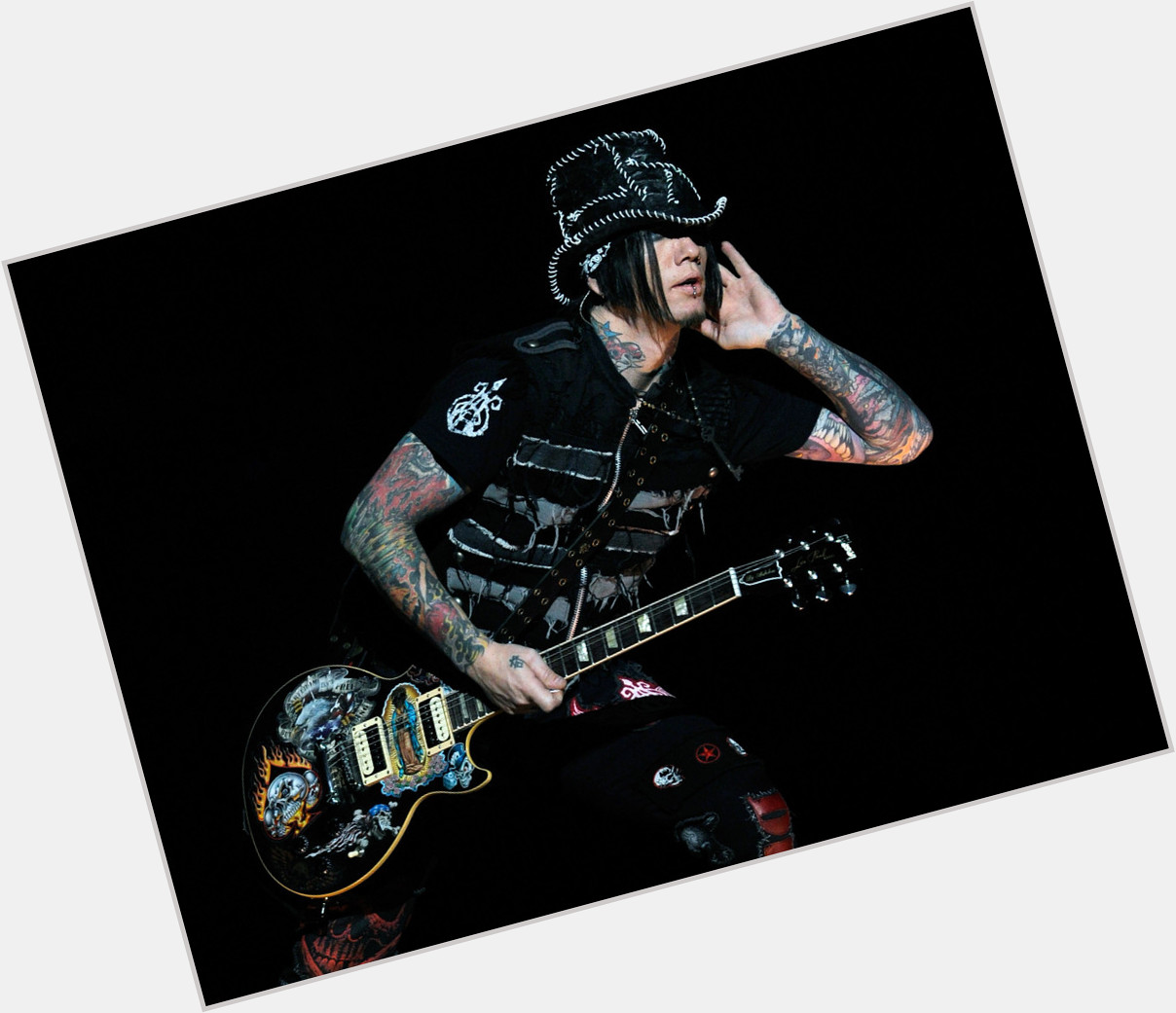 \"And see that life is beautiful\" 
Happy 50th Birthday to the guitarist and songwriter DJ Ashba   