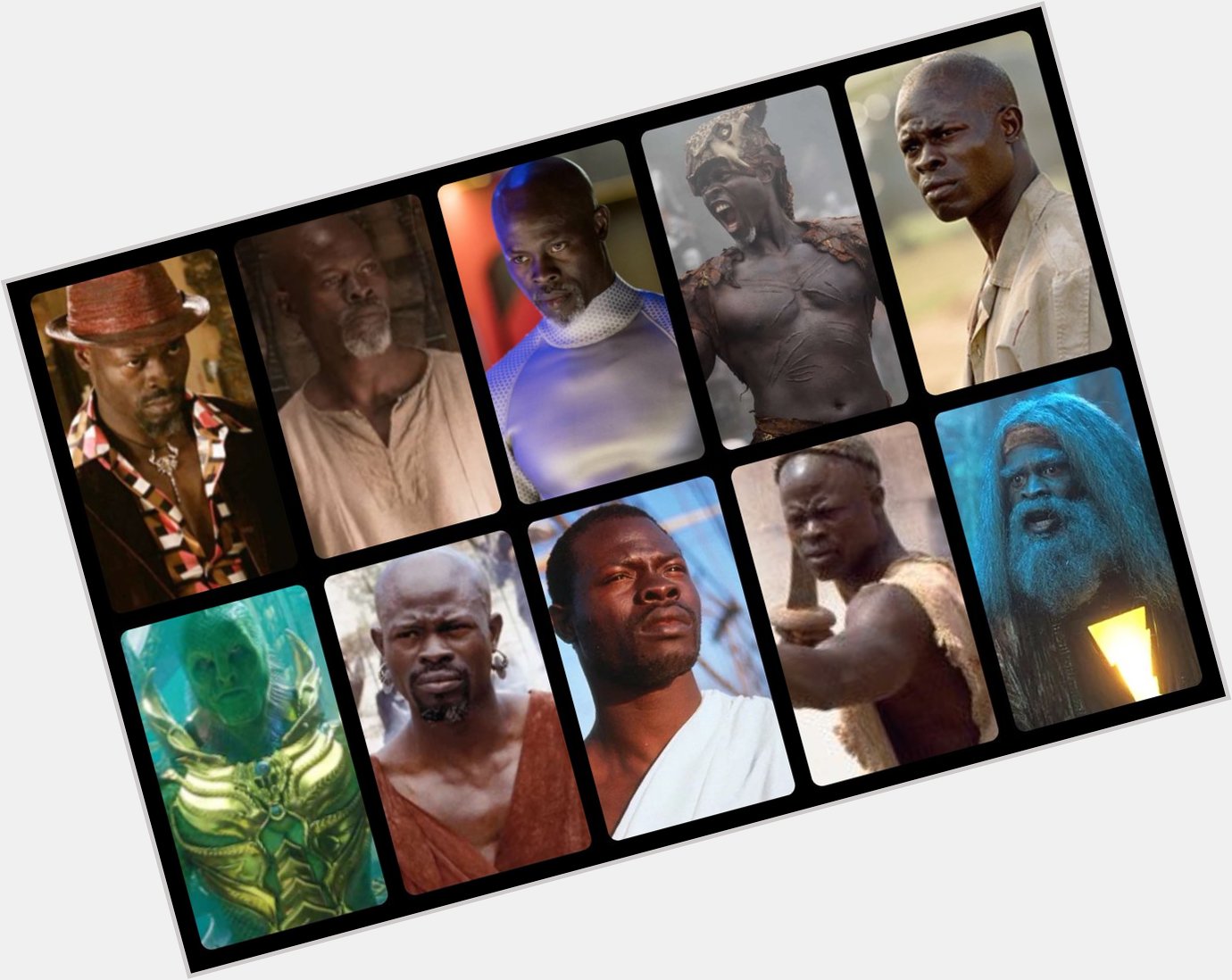 Happy birthday to Djimon Hounsou! 