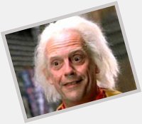  Sporting  the same hair as Doc Brown- Happy Birthday! 