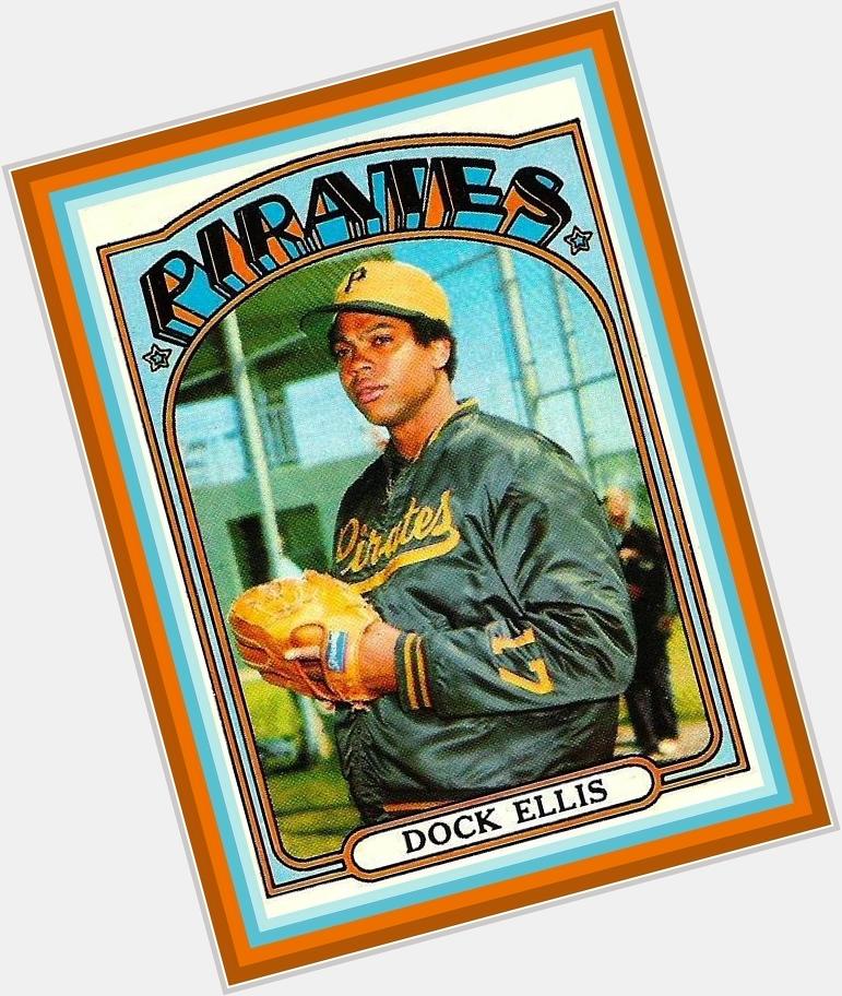 Happy Birthday Dock Ellis! He would have been 70 today. His no-hitter on LSD will live on as 1970\s baseball lore 