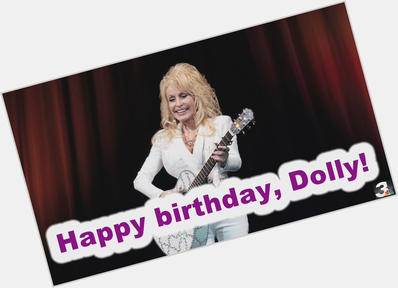 Happy 71st birthday, Dolly Parton! 
