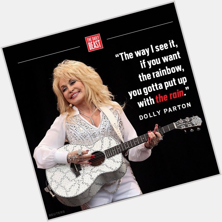 Happy birthday to Dolly Parton!  