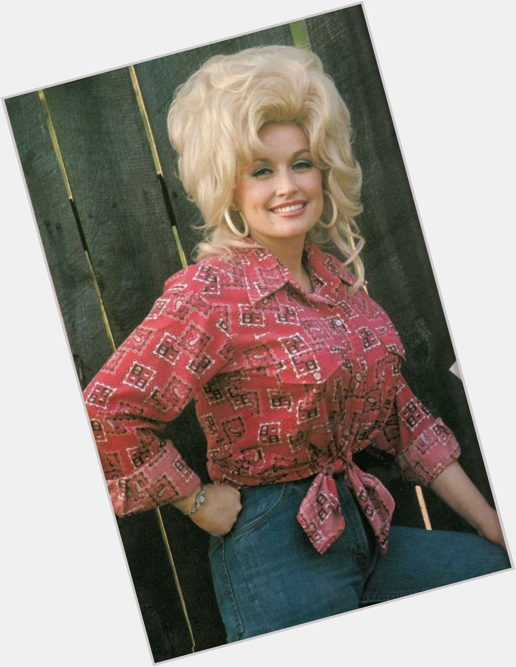 Happy Birthday to Dolly Parton, who is 71 today, born January 19, 1946 in Tennessee. 