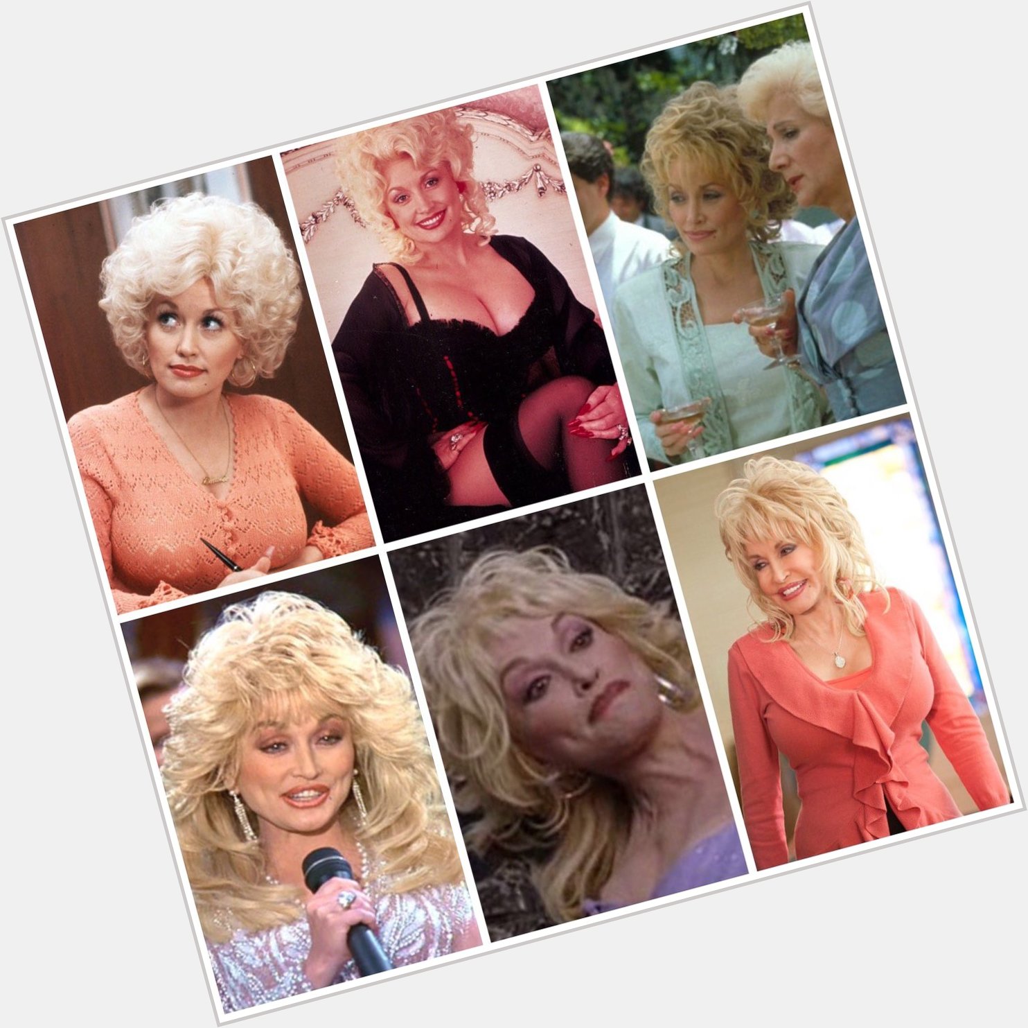 Happy birthday, Dolly Parton! 72 today. Some appearances in film: 