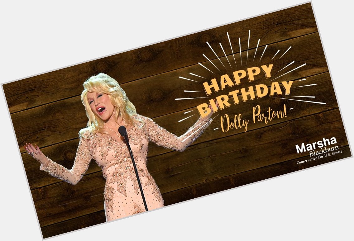 Happy Birthday to Tennessee\s very own Queen of Country, Dolly Parton! We will always love you, Dolly! 