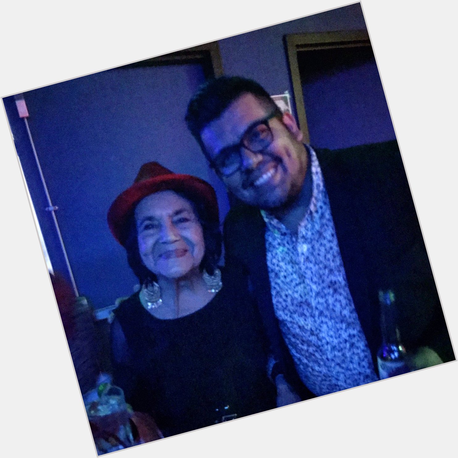 Feliz cumpleaños Happy Birthday Dolores Huerta. You make 87 the new 21.  
