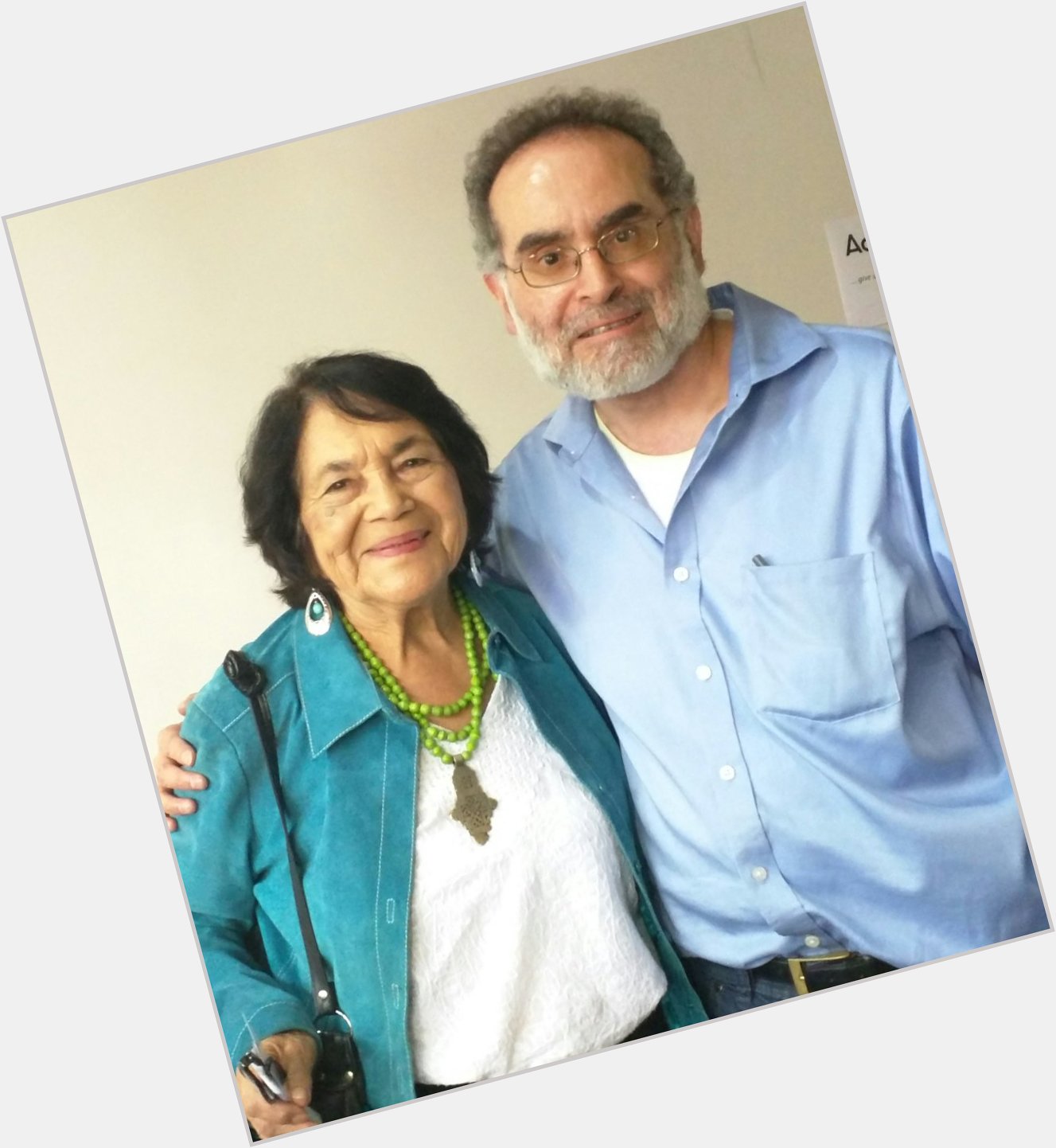 Happy Birthday to my shero and special friend Dolores Huerta.  