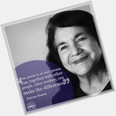 Happy 90th Birthday to the great Dolores Huerta.

Si se puede. 