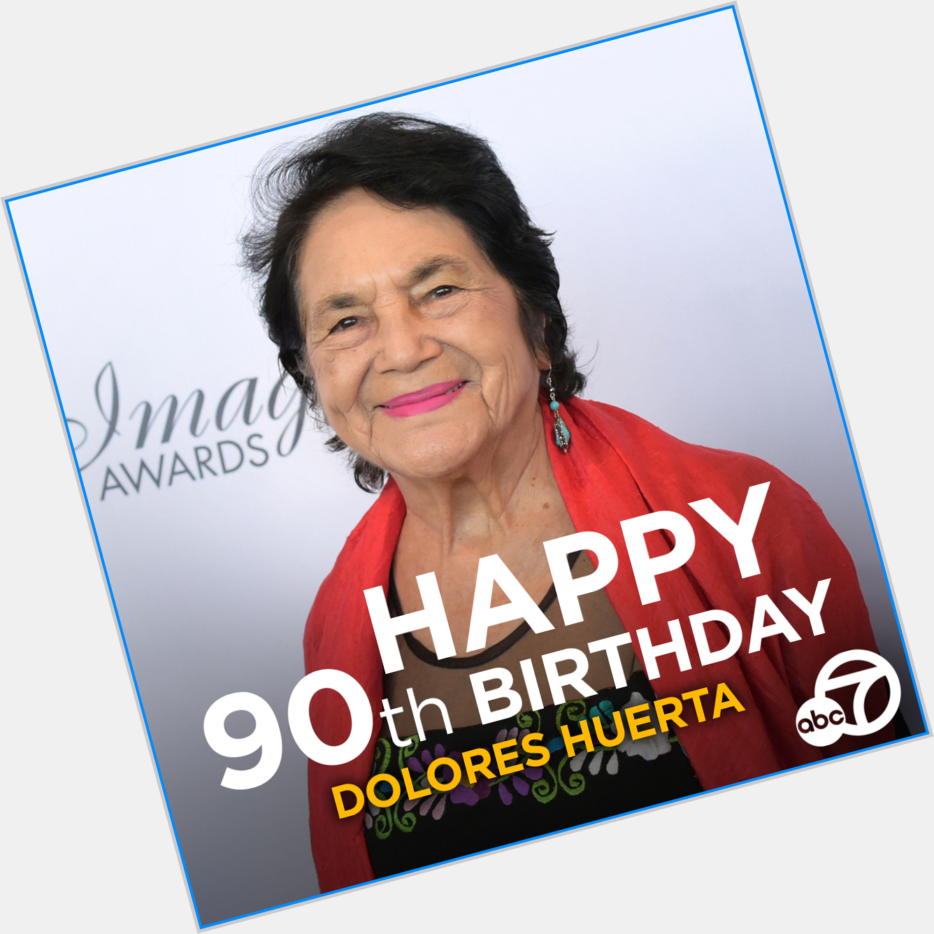 Happy birthday to civil rights activist Dolores Huerta! 