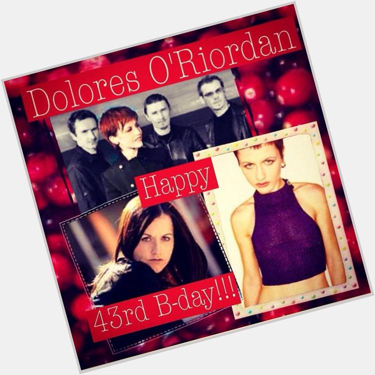 Dolores ORiordan ( V & G of The Cranberries )

Happy 43rd Birthday !!!

6 Sep 1971 