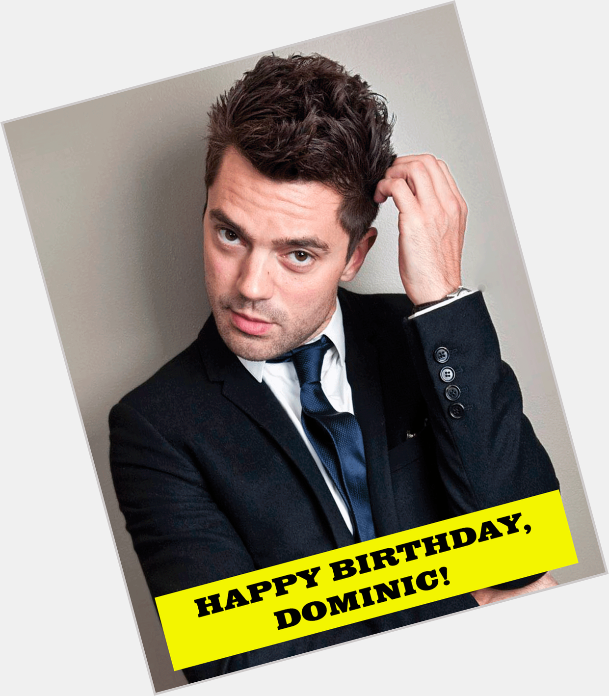 Happy Birthday to a very versatile actor, Dominic Cooper! 